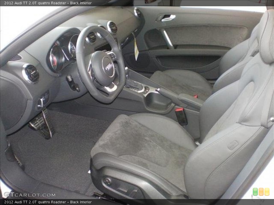 Black Interior Photo for the 2012 Audi TT 2.0T quattro Roadster #62873697
