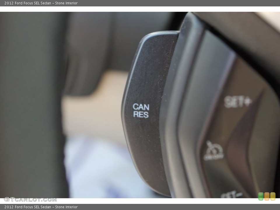 Stone Interior Controls for the 2012 Ford Focus SEL Sedan #62874716