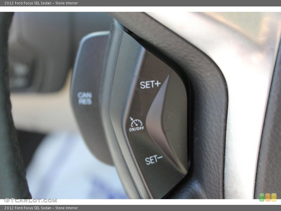 Stone Interior Controls for the 2012 Ford Focus SEL Sedan #62874722