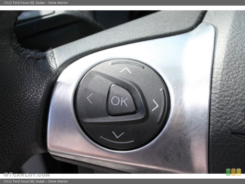 Stone Interior Controls for the 2012 Ford Focus SEL Sedan #62874731