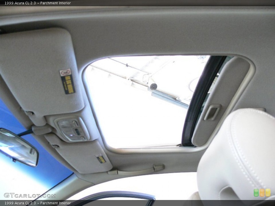 Parchment Interior Sunroof for the 1999 Acura CL 2.3 #62875532