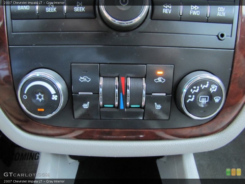 Gray Interior Controls for the 2007 Chevrolet Impala LT #62879845
