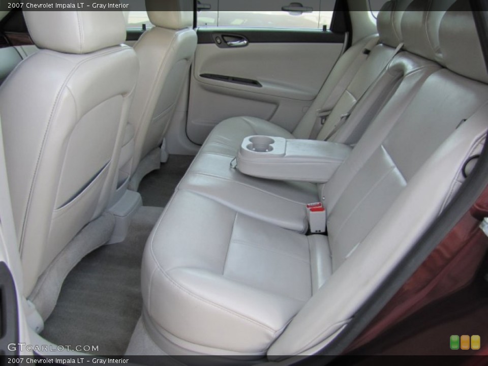 Gray Interior Rear Seat for the 2007 Chevrolet Impala LT #62879888