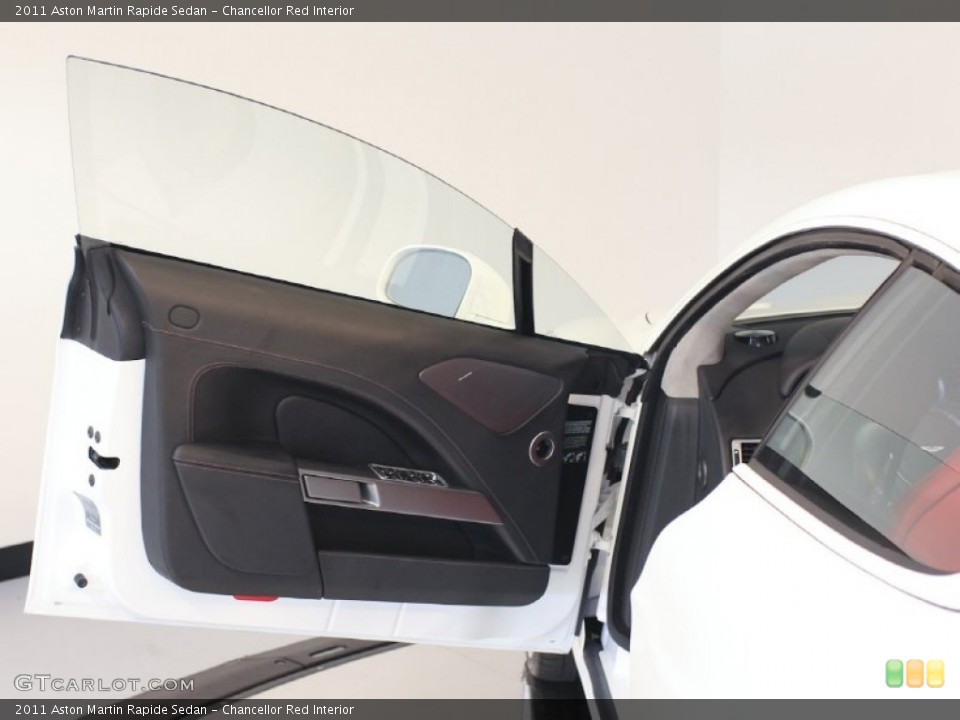 Chancellor Red Interior Door Panel for the 2011 Aston Martin Rapide Sedan #62881172