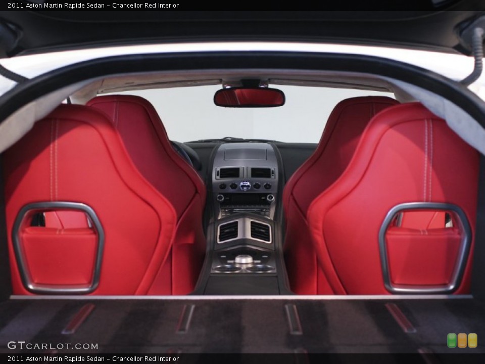 Chancellor Red 2011 Aston Martin Rapide Interiors