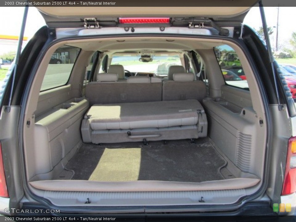 Tan/Neutral Interior Trunk for the 2003 Chevrolet Suburban 2500 LT 4x4 #62882819