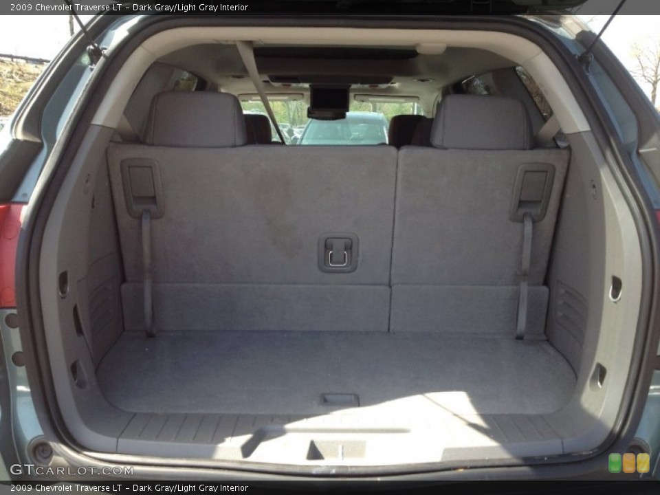 Dark Gray/Light Gray Interior Trunk for the 2009 Chevrolet Traverse LT #62889389