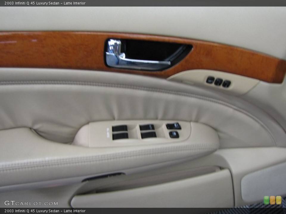 Latte Interior Door Panel for the 2003 Infiniti Q 45 Luxury Sedan #62890223