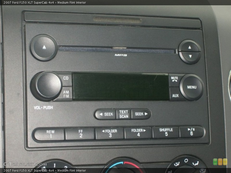 Medium Flint Interior Audio System for the 2007 Ford F150 XLT SuperCab 4x4 #62894679