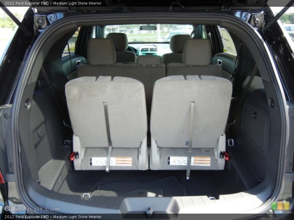 Medium Light Stone Interior Trunk for the 2012 Ford Explorer FWD #62895957