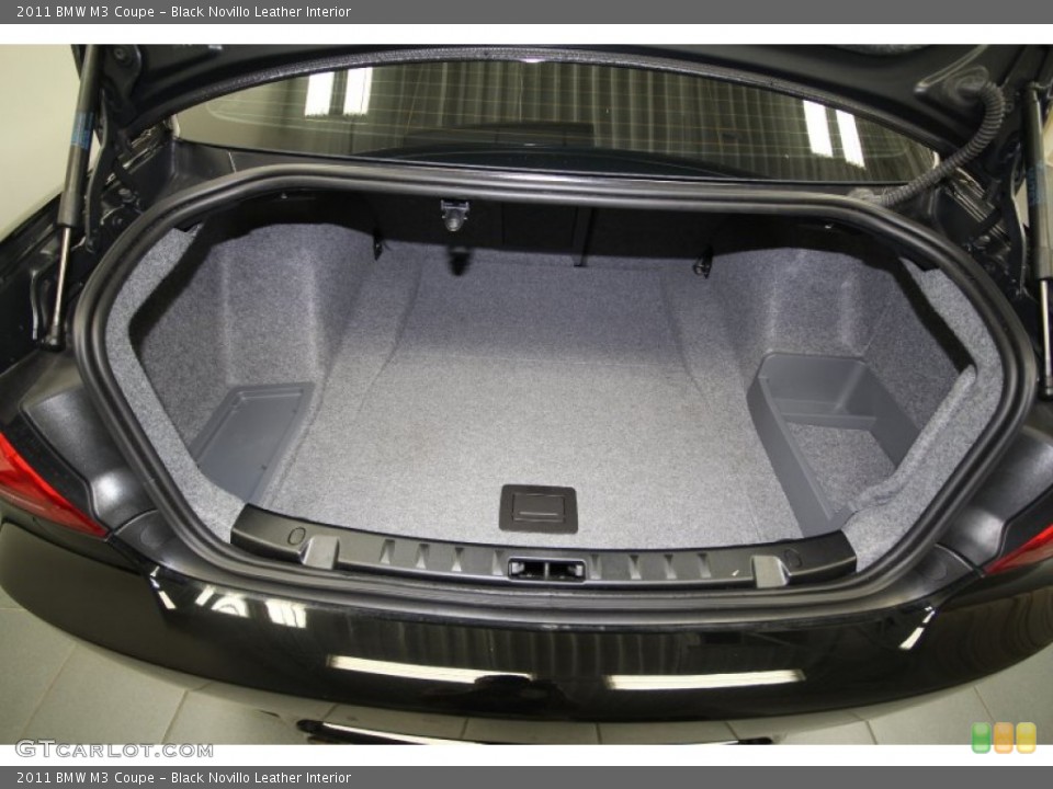 Black Novillo Leather Interior Trunk for the 2011 BMW M3 Coupe #62896825