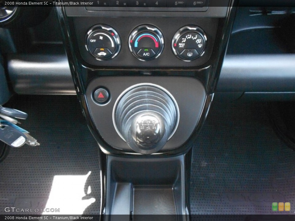 Titanium/Black Interior Transmission for the 2008 Honda Element SC #62898838