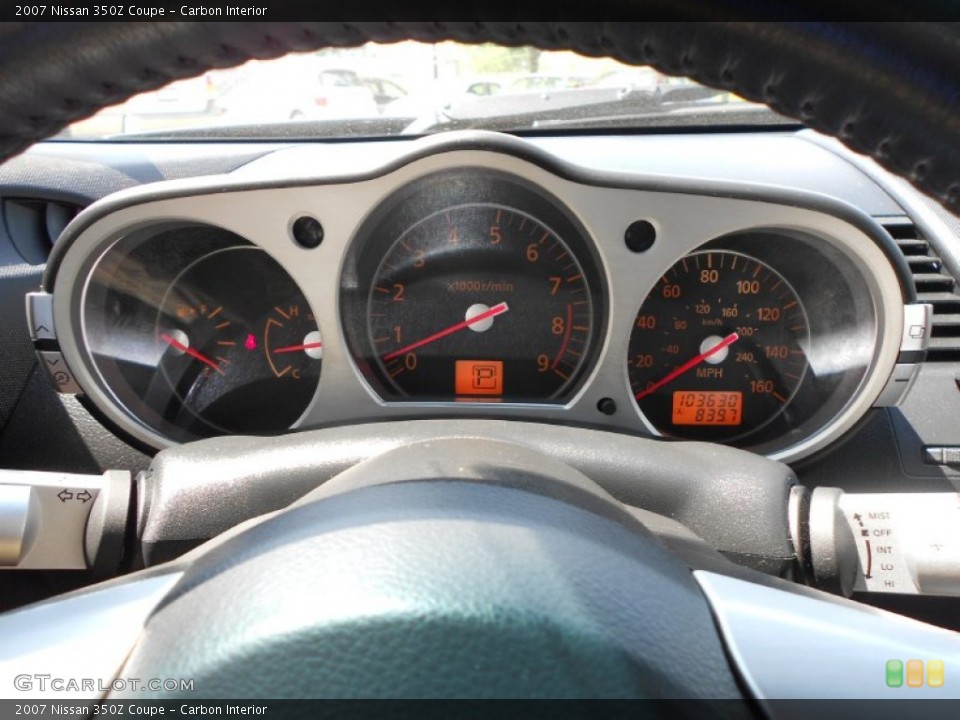 Carbon Interior Gauges for the 2007 Nissan 350Z Coupe #62899575