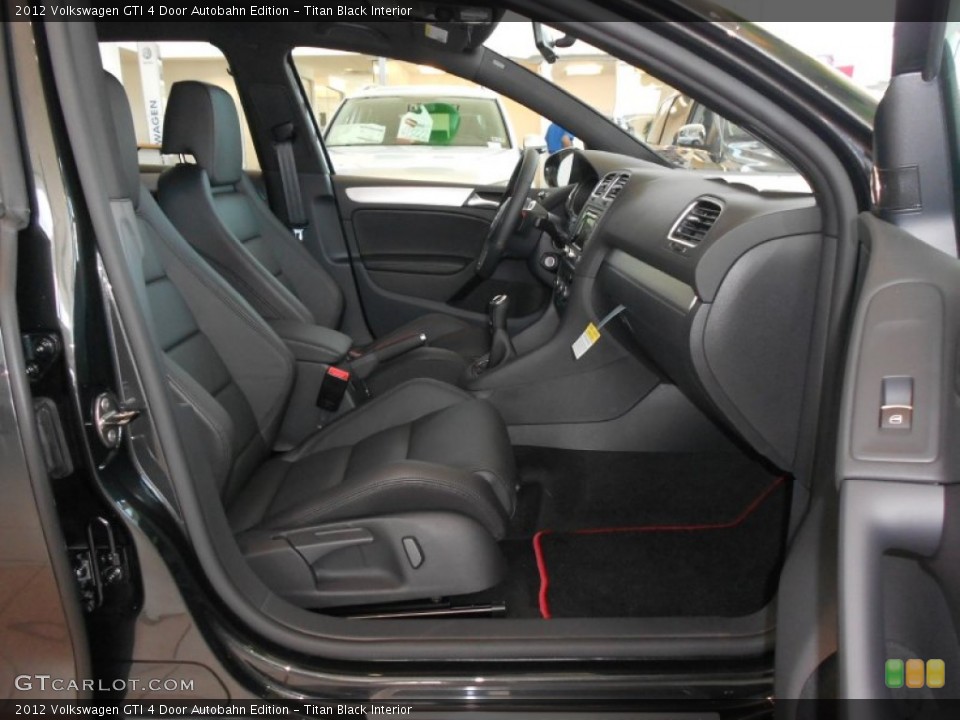 Titan Black Interior Photo for the 2012 Volkswagen GTI 4 Door Autobahn Edition #62899879