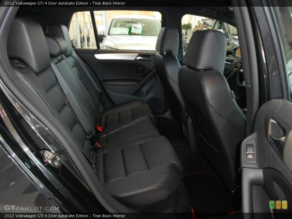 Titan Black Interior Photo for the 2012 Volkswagen GTI 4 Door Autobahn Edition #62899888