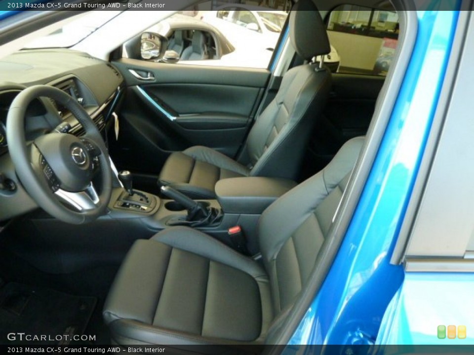 Black Interior Photo for the 2013 Mazda CX-5 Grand Touring AWD #62903417