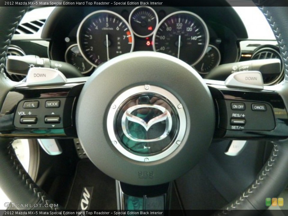 Special Edition Black Interior Steering Wheel for the 2012 Mazda MX-5 Miata Special Edition Hard Top Roadster #62903875