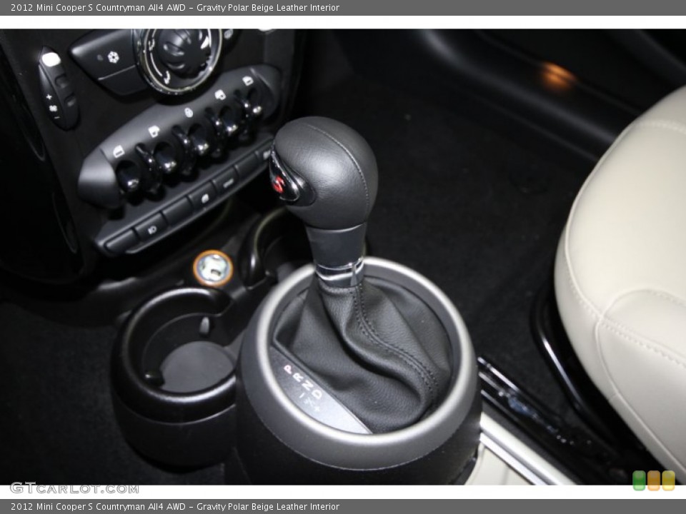 Gravity Polar Beige Leather Interior Transmission for the 2012 Mini Cooper S Countryman All4 AWD #62905583