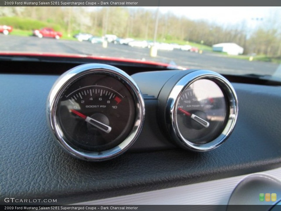Dark Charcoal Interior Gauges for the 2009 Ford Mustang Saleen S281 Supercharged Coupe #62906009