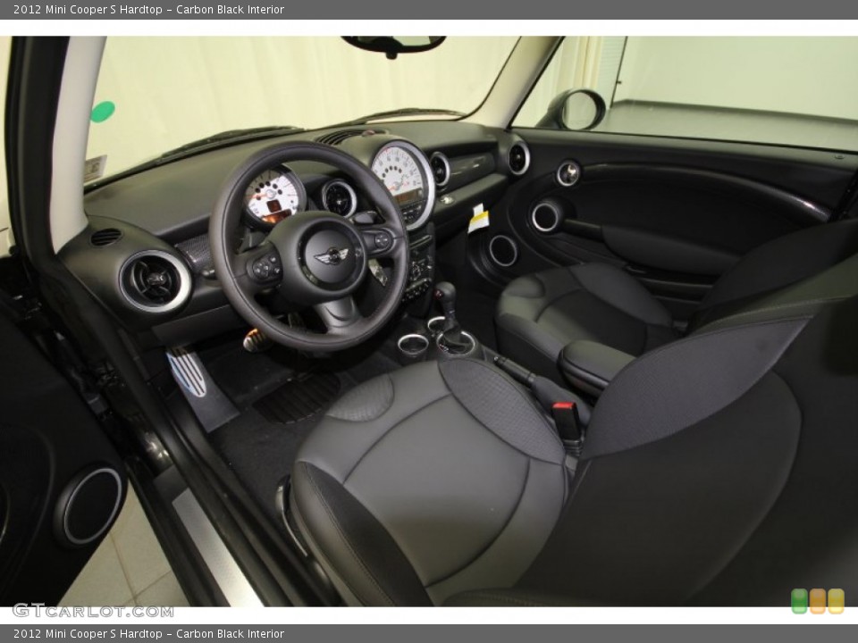 Carbon Black Interior Photo for the 2012 Mini Cooper S Hardtop #62906198