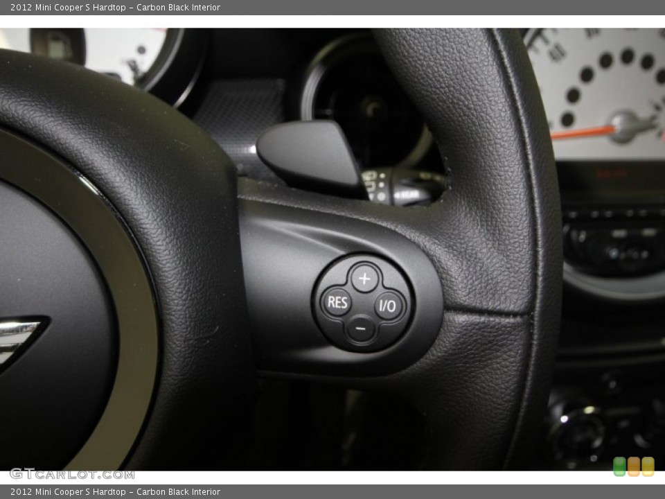 Carbon Black Interior Controls for the 2012 Mini Cooper S Hardtop #62906484