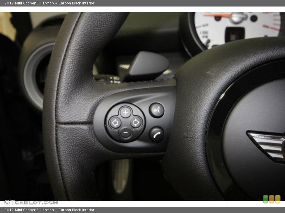 Carbon Black Interior Controls for the 2012 Mini Cooper S Hardtop #62906493