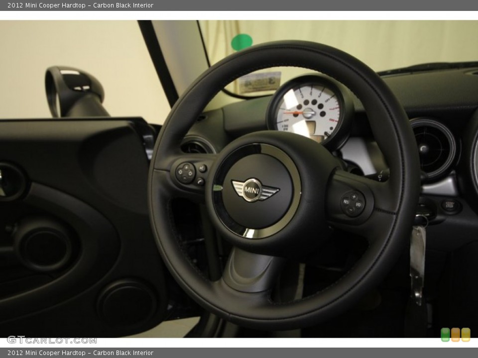 Carbon Black Interior Steering Wheel for the 2012 Mini Cooper Hardtop #62906705