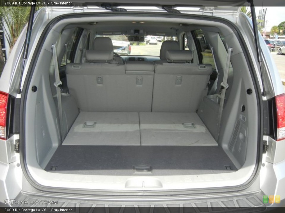 Gray Interior Trunk for the 2009 Kia Borrego LX V6 #62909766