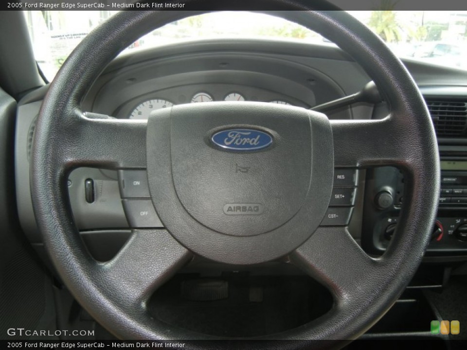 Medium Dark Flint Interior Steering Wheel for the 2005 Ford Ranger Edge SuperCab #62910065