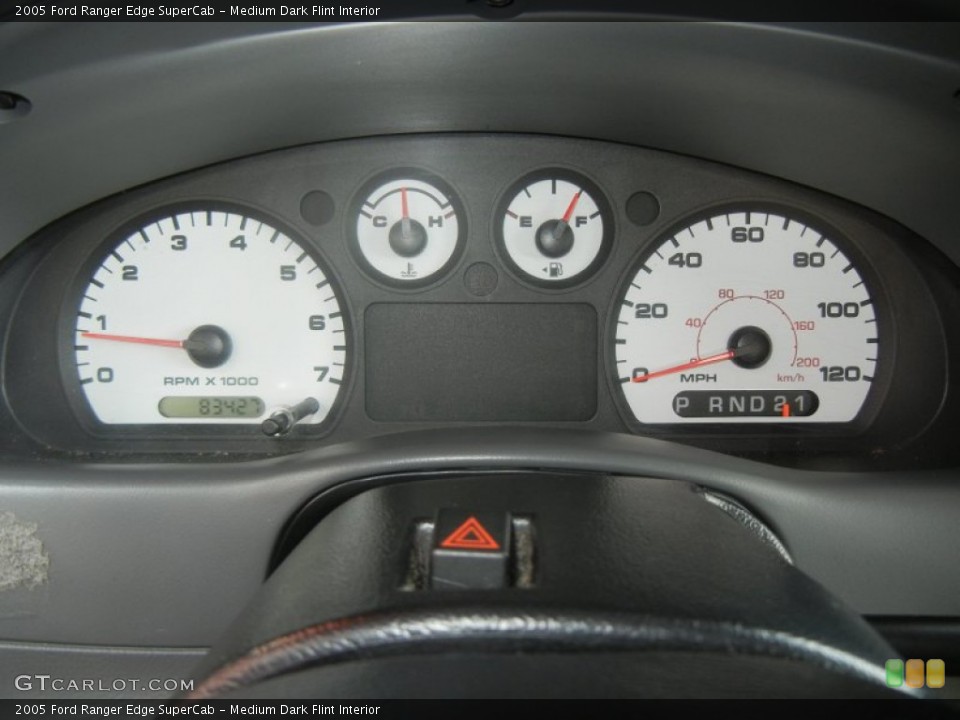 Medium Dark Flint Interior Gauges for the 2005 Ford Ranger Edge SuperCab #62910071