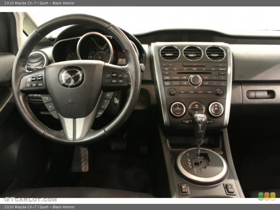 Black Interior Dashboard for the 2010 Mazda CX-7 i Sport #62911076