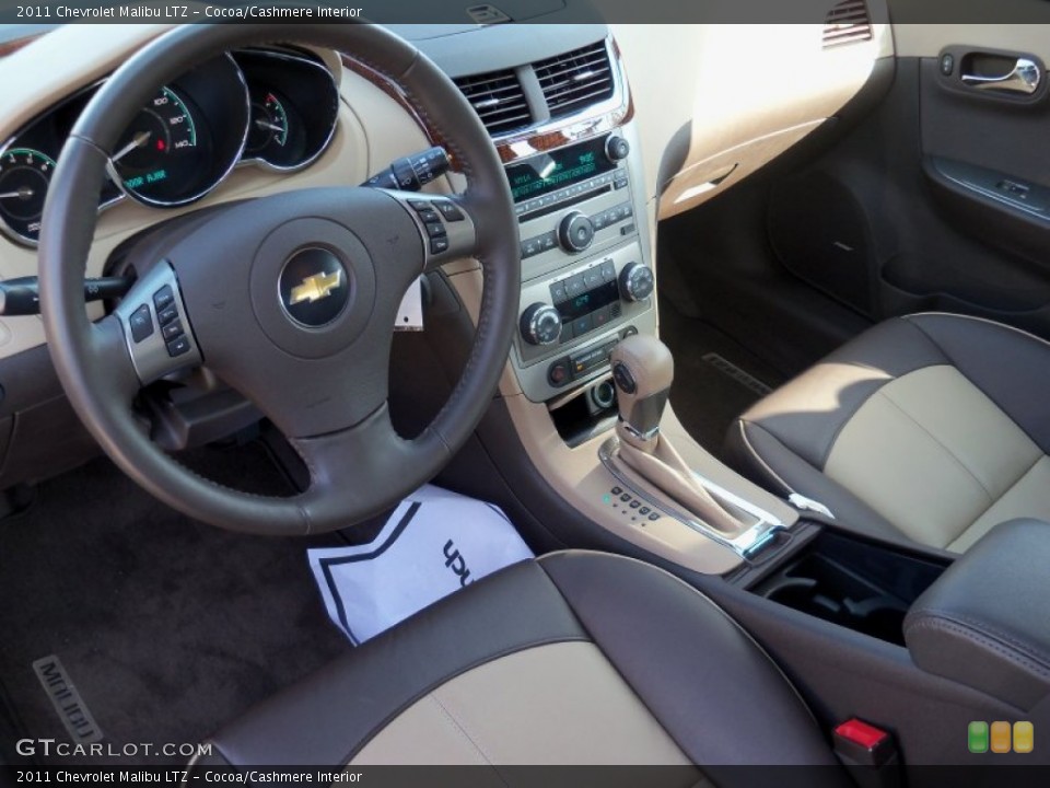 Cocoa/Cashmere Interior Prime Interior for the 2011 Chevrolet Malibu LTZ #62911837