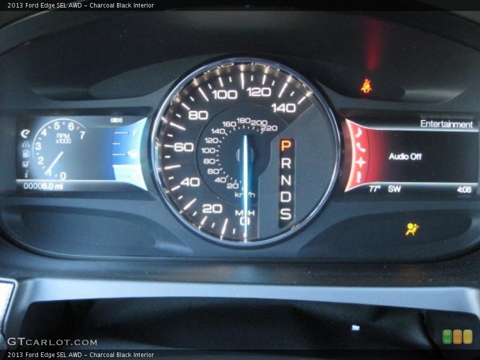 Charcoal Black Interior Gauges for the 2013 Ford Edge SEL AWD #62915780