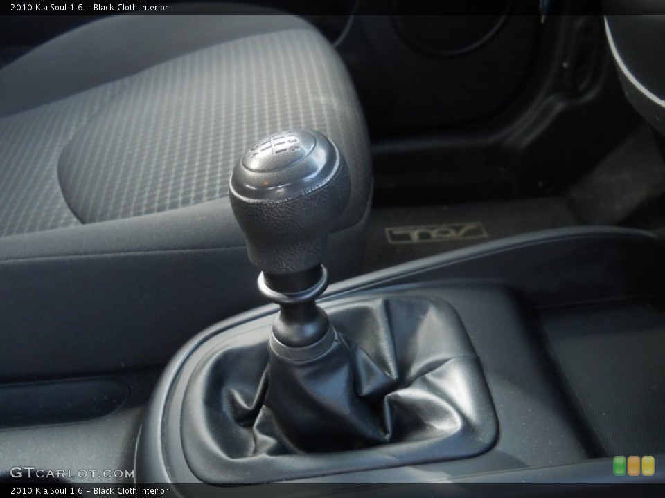 Black Cloth Interior Transmission for the 2010 Kia Soul 1.6 #62917115