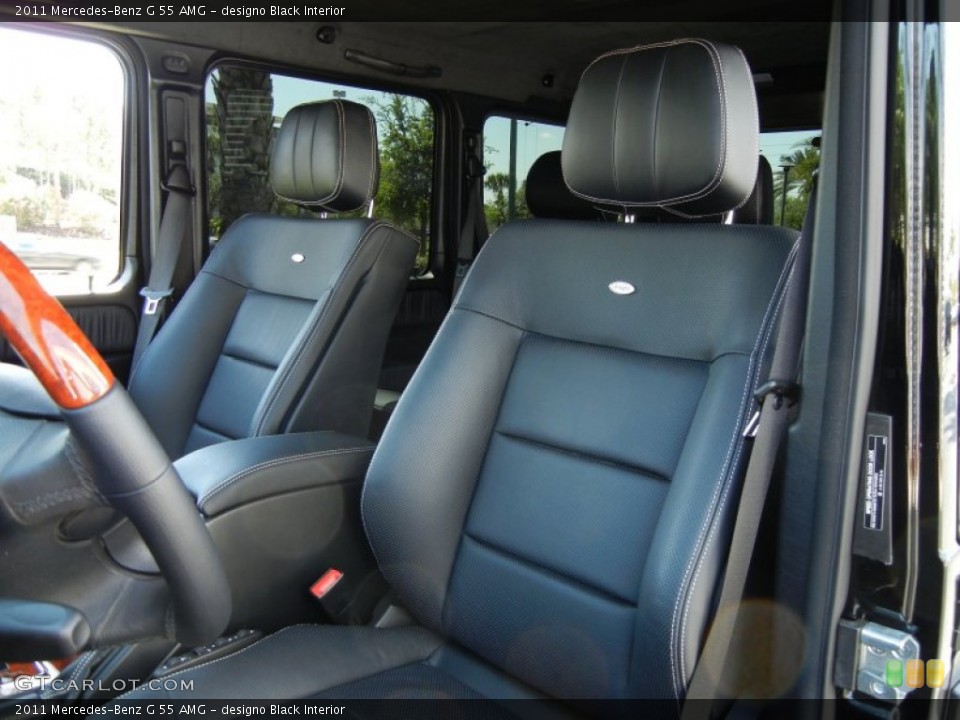 designo Black Interior Photo for the 2011 Mercedes-Benz G 55 AMG #62930780