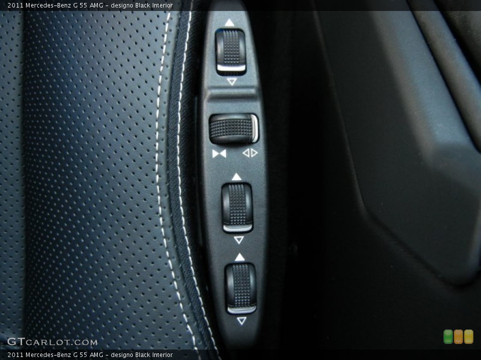 designo Black Interior Controls for the 2011 Mercedes-Benz G 55 AMG #62930807