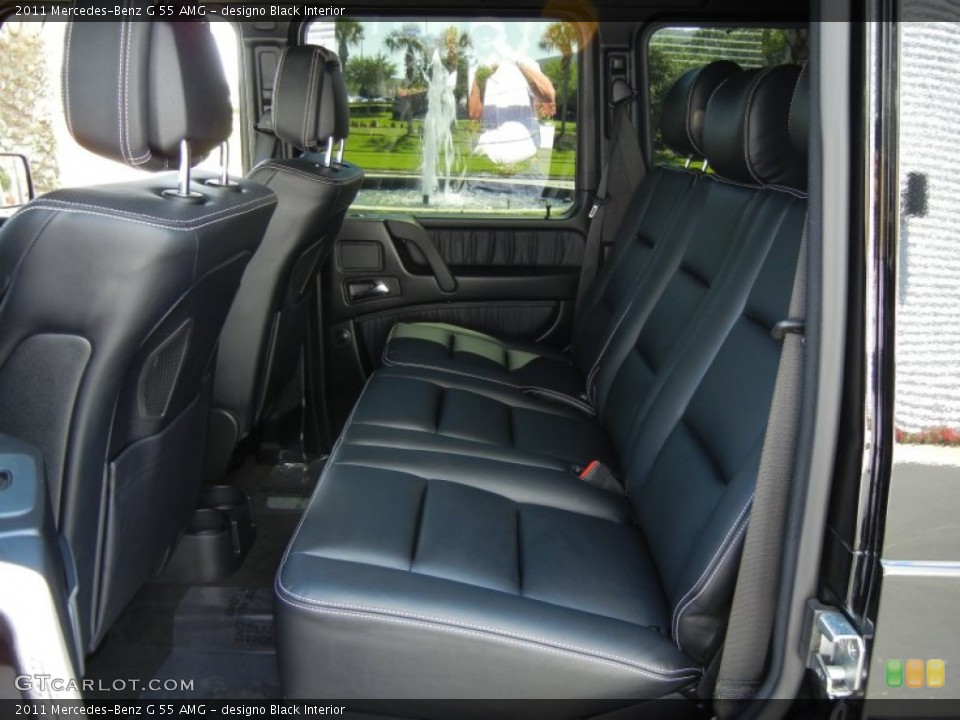 designo Black Interior Photo for the 2011 Mercedes-Benz G 55 AMG #62930816