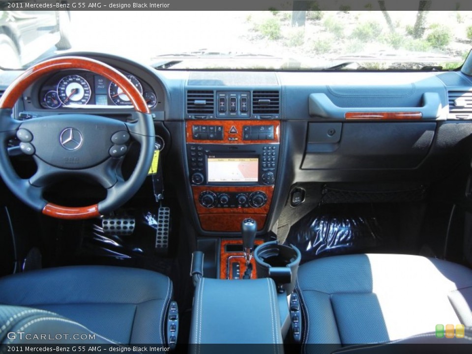 designo Black Interior Dashboard for the 2011 Mercedes-Benz G 55 AMG #62930876