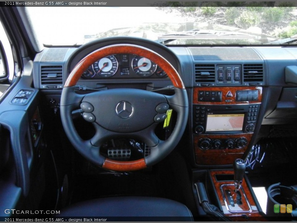 designo Black Interior Dashboard for the 2011 Mercedes-Benz G 55 AMG #62930885