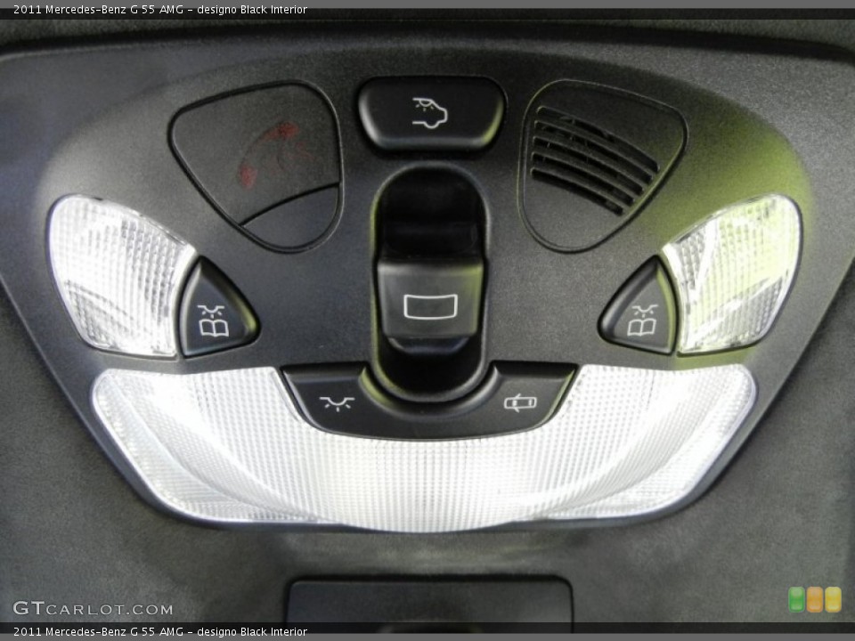 designo Black Interior Controls for the 2011 Mercedes-Benz G 55 AMG #62930941