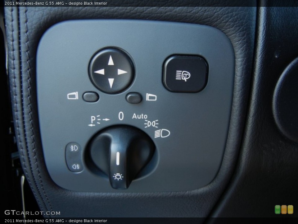 designo Black Interior Controls for the 2011 Mercedes-Benz G 55 AMG #62930948