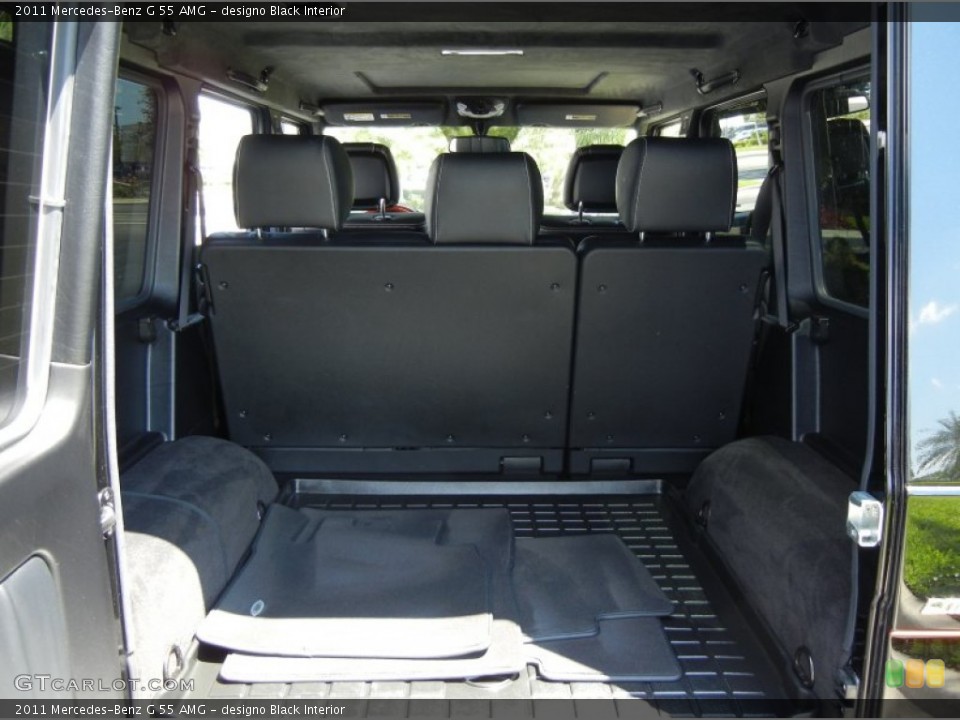 designo Black Interior Trunk for the 2011 Mercedes-Benz G 55 AMG #62930966