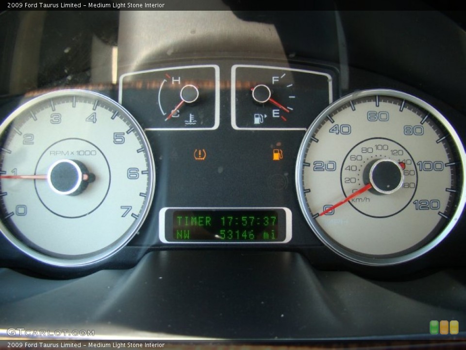 Medium Light Stone Interior Gauges for the 2009 Ford Taurus Limited #62934430