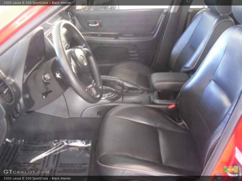 Black Interior Photo for the 2003 Lexus IS 300 SportCross #62934444