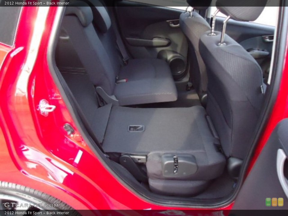 Black Interior Photo for the 2012 Honda Fit Sport #62935624