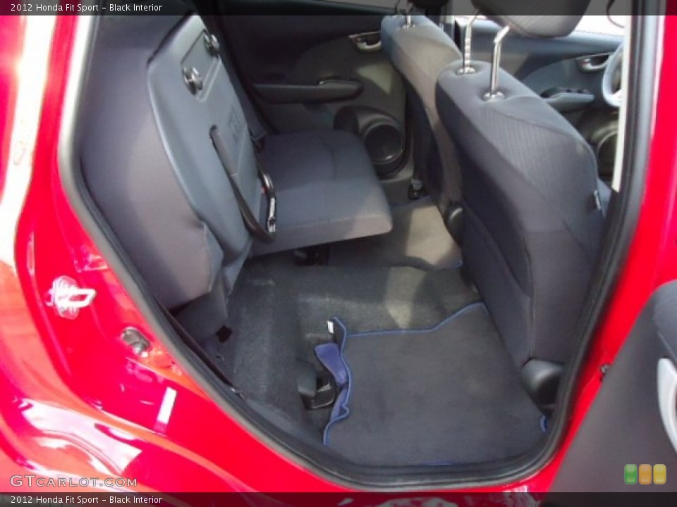 Black Interior Photo for the 2012 Honda Fit Sport #62935645