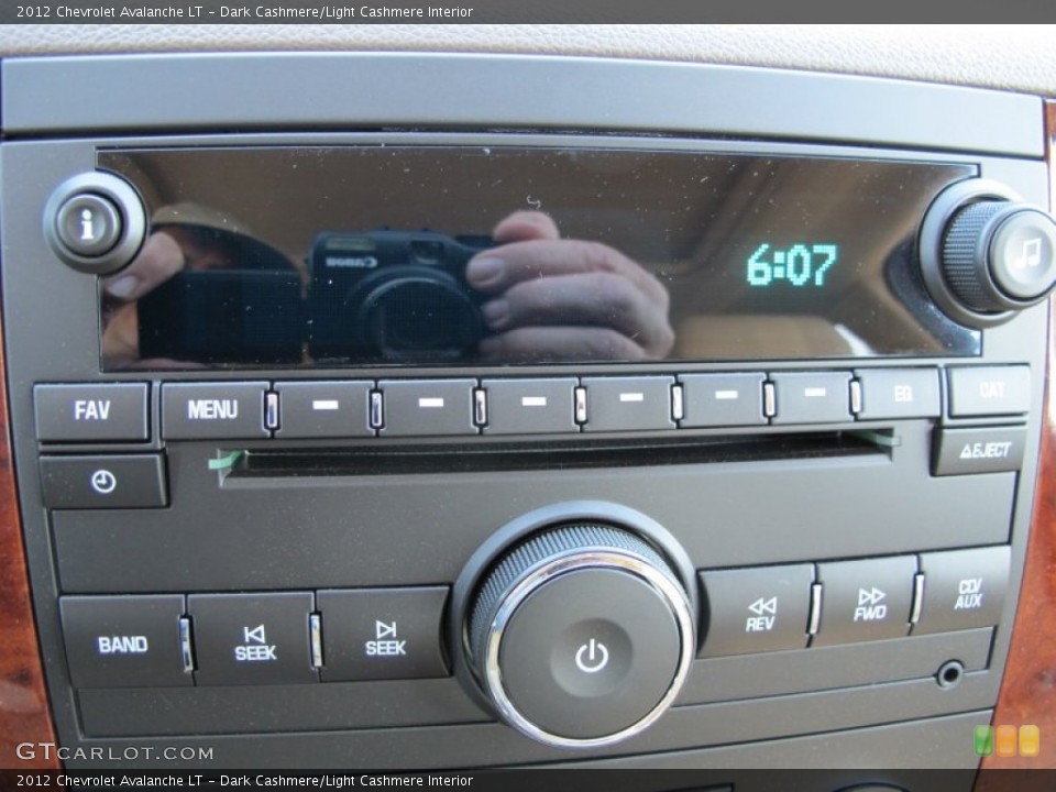 Dark Cashmere/Light Cashmere Interior Audio System for the 2012 Chevrolet Avalanche LT #62942227