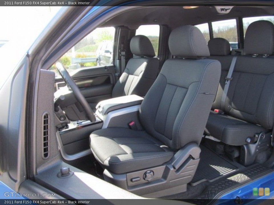 Black Interior Photo for the 2011 Ford F150 FX4 SuperCab 4x4 #62946412