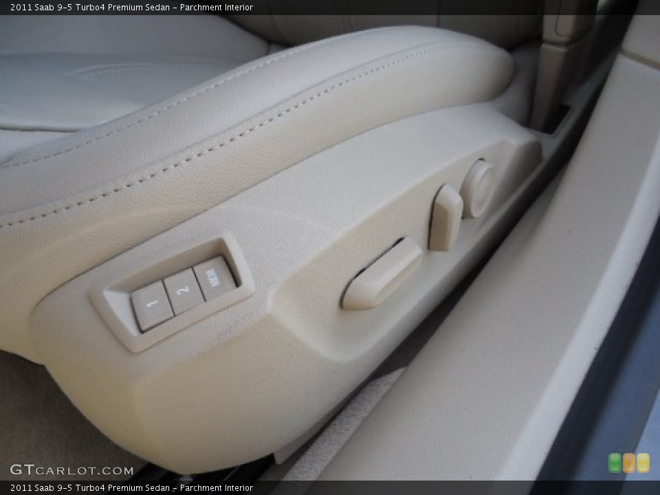 Parchment Interior Front Seat for the 2011 Saab 9-5 Turbo4 Premium Sedan #62947648
