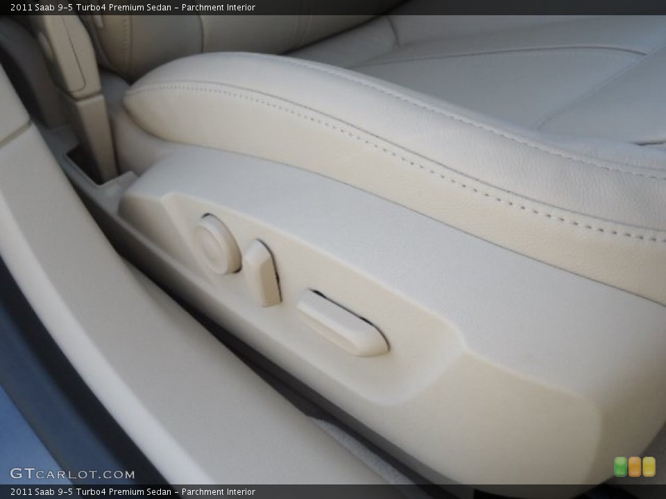 Parchment Interior Front Seat for the 2011 Saab 9-5 Turbo4 Premium Sedan #62947714